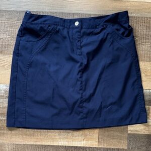 Izod navy athletic skort